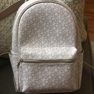 DKNY leather backpack